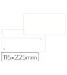 SOBRE LIDERPAPEL BLANCO 115X225 MM SOLAPA TIRA DE SILICONA PAPEL RE...