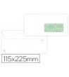 SOBRE LIDERPAPEL BLANCO 115X225 MM VENTANA DERECHA SOLAPA TIRA DE S...