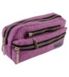 BOLSO ESCOLAR LIDERPAPEL PORTATODO OVALADO 3 BOLSILLOS VIOLETA PAST...