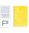 CUADERNO ESPIRAL LIDERPAPEL FOLIO PAUTAGUIA TAPA PLASTICO 80H 75GR ...