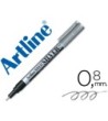 ROTULADOR ARTLINE MARCADOR PERMANENTE TINTA METALICA EK-999 PLATA -...