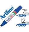 ROTULADOR ARTLINE MARCADOR PERMANENTE 100 AZUL -PUNTA BISELADA