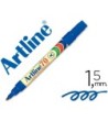 ROTULADOR ARTLINE MARCADOR PERMANENTE EK-70 AZUL -PUNTA REDONDA 1.5...