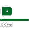 REGLA FABER CASTELL 100 CM PLASTICO VERDE