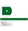 REGLA FABER CASTELL 50 CM PLASTICO VERDE
