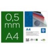 TAPA ENCUADERNACION LIDERPAPEL POLIPROPILENO A4 0.5MM VERDE OPACO P...