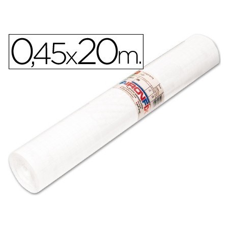 ROLLO ADHESIVO AIRONFIX UNICOLOR BLANCO 67002 -ROLLO DE 20 MT