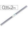 ROLLO PLASTICO FORRALIBROS 0,35X2 MT LIDERPAPEL