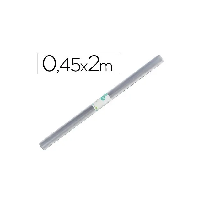 ROLLO PLASTICO FORRALIBROS 0,45X2 MT LIDERPAPEL
