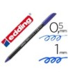 ROTULADOR EDDING PUNTA FIBRA 1200 AZUL N.3 -PUNTA REDONDA 0.5 MM