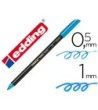 ROTULADOR EDDING PUNTA FIBRA 1200 AZUL CLARO N.10 -PUNTA REDONDA 0....
