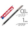 ROTULADOR EDDING PUNTA FIBRA 1200 GRIS N.12 -PUNTA REDONDA 0.5 MM