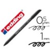 ROTULADOR EDDING PUNTA FIBRA 1200 NEGRO N.1 -PUNTA REDONDA 0.5 MM
