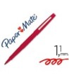 ROTULADOR PAPER MATE PUNTA NYLON 3102-1 ROJO