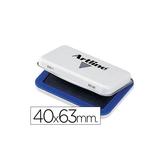 TAMPON ARTLINE Nº 00 AZUL -40X63 MM