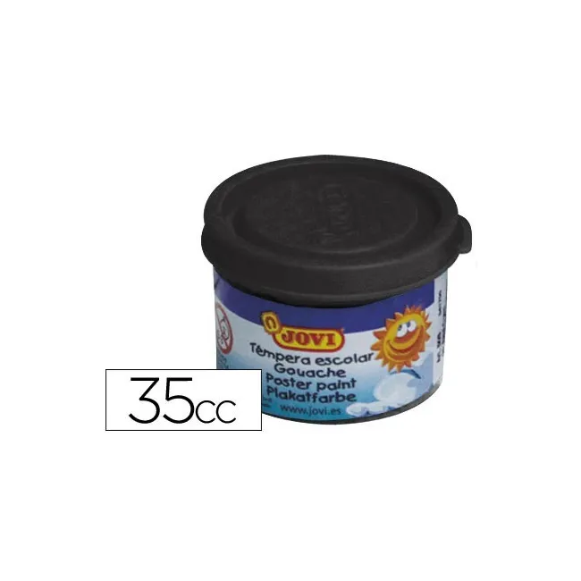 TEMPERA JOVI 35 ML NEGRO