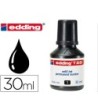 TINTA ROTULADOR EDDING T-25 NEGRO -FRASCO DE 30 ML
