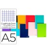 CUADERNO ESPIRAL LIDERPAPEL A5 MICRO SMART TAPA BLANDA 80H60GR CUAD...