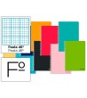 CUADERNO ESPIRAL LIDERPAPEL FOLIO SMART TAPA BLANDA 80H 60GR RAYADO...