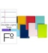 CUADERNO ESPIRAL LIDERPAPEL FOLIO SMART TAPA BLANDA 80H 60GR RAYADO...