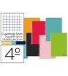CUADERNO ESPIRAL LIDERPAPEL CUARTO SMART TAPA BLANDA 80H 60GR CUADR...