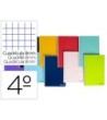 CUADERNO ESPIRAL LIDERPAPEL CUARTO SMART TAPA BLANDA 80H 60GR CUADR...