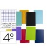CUADERNO ESPIRAL LIDERPAPEL CUARTO WITTY TAPA DURA 80H 75GR CUADRO ...