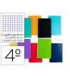 CUADERNO ESPIRAL LIDERPAPEL CUARTO WITTY TAPA DURA 80H 75GR CUADRO ...