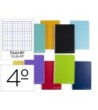 CUADERNO ESPIRAL LIDERPAPEL CUARTO WITTY TAPA DURA 80H 75GR RAYADO ...