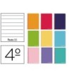 CUADERNO ESPIRAL LIDERPAPEL CUARTO WITTY TAPA DURA 80H 75GR PAUTA A...