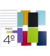 CUADERNO ESPIRAL LIDERPAPEL CUARTO WITTY TAPA DURA 80H 75GR PAUTA E...