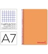 CUADERNO ESPIRAL LIDERPAPEL A7 MICRO WONDER TAPA PLASTICO 100H 90 G...
