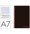 CUADERNO ESPIRAL LIDERPAPEL A7 MICRO WONDER TAPA PLASTICO 100H 90 G...