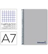 CUADERNO ESPIRAL LIDERPAPEL A7 MICRO WONDER TAPA PLASTICO 100H 90 G...