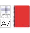 CUADERNO ESPIRAL LIDERPAPEL A7 MICRO WONDER TAPA PLASTICO 100H 90 G...