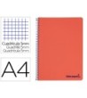 CUADERNO ESPIRAL LIDERPAPEL A4 MICRO WONDER TAPA PLASTICO 120H 90 G...