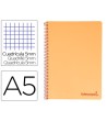 CUADERNO ESPIRAL LIDERPAPEL A5 MICRO WONDER TAPA PLASTICO 120H 90G ...