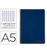 CUADERNO ESPIRAL LIDERPAPEL A5 MICRO WONDER TAPA PLASTICO 120H 90G ...