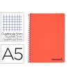CUADERNO ESPIRAL LIDERPAPEL A5 MICRO WONDER TAPA PLASTICO 120H 90G ...