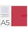 CUADERNO ESPIRAL LIDERPAPEL A5 MICRO CRAFTY TAPA FORRADA 120H 90 GR...