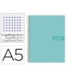 CUADERNO ESPIRAL LIDERPAPEL A5 MICRO CRAFTY TAPA FORRADA 120H 90 GR...
