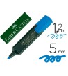 ROTULADOR FABER FLUORESCENTE 48-51 AZUL