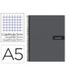 CUADERNO ESPIRAL LIDERPAPEL A5 MICRO CRAFTY TAPA FORRADA 120H 90 GR...