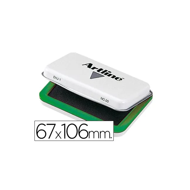 TAMPON ARTLINE Nº 1 VERDE -67X106 MM