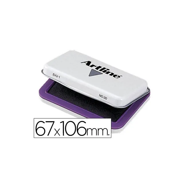 TAMPON ARTLINE Nº 1 VIOLETA -67X106 MM