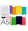 CUADERNO ESPIRAL LIDERPAPEL A5 MICRO JOLLY TAPA FORRADA 140H 75 GR ...