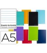 CUADERNO ESPIRAL LIDERPAPEL A5 MICRO WITTY TAPA DURA 140H 75GR HORI...