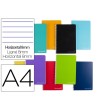 CUADERNO ESPIRAL LIDERPAPEL A4 MICRO WITTY TAPA DURA 140H 75GR HORI...