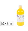 PINTURA DEDOS LIDERPAPEL BOTELLA DE 500 ML AMARILLO