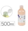 PINTURA DEDOS LIDERPAPEL BOTELLA DE 500 ML CARNE